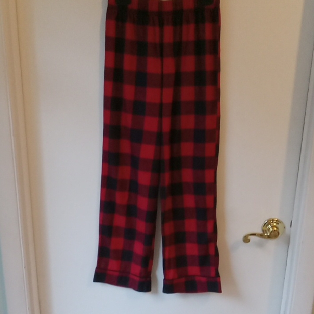 Wondershop Plaid Boys Pajamas - Red & Black Christmas PJ Set - Picture 5 of 9